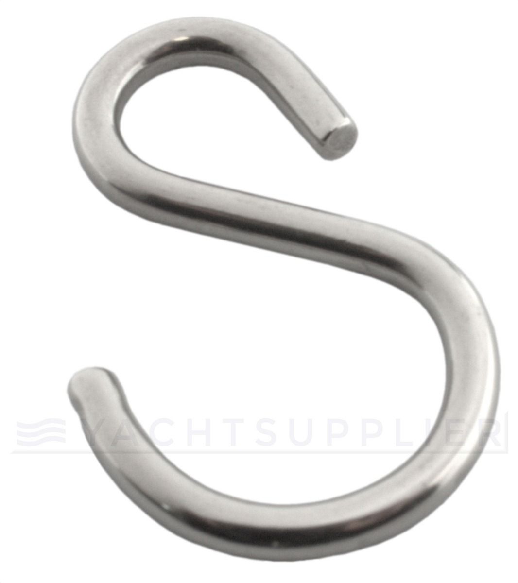 S-haken asymmetrisch