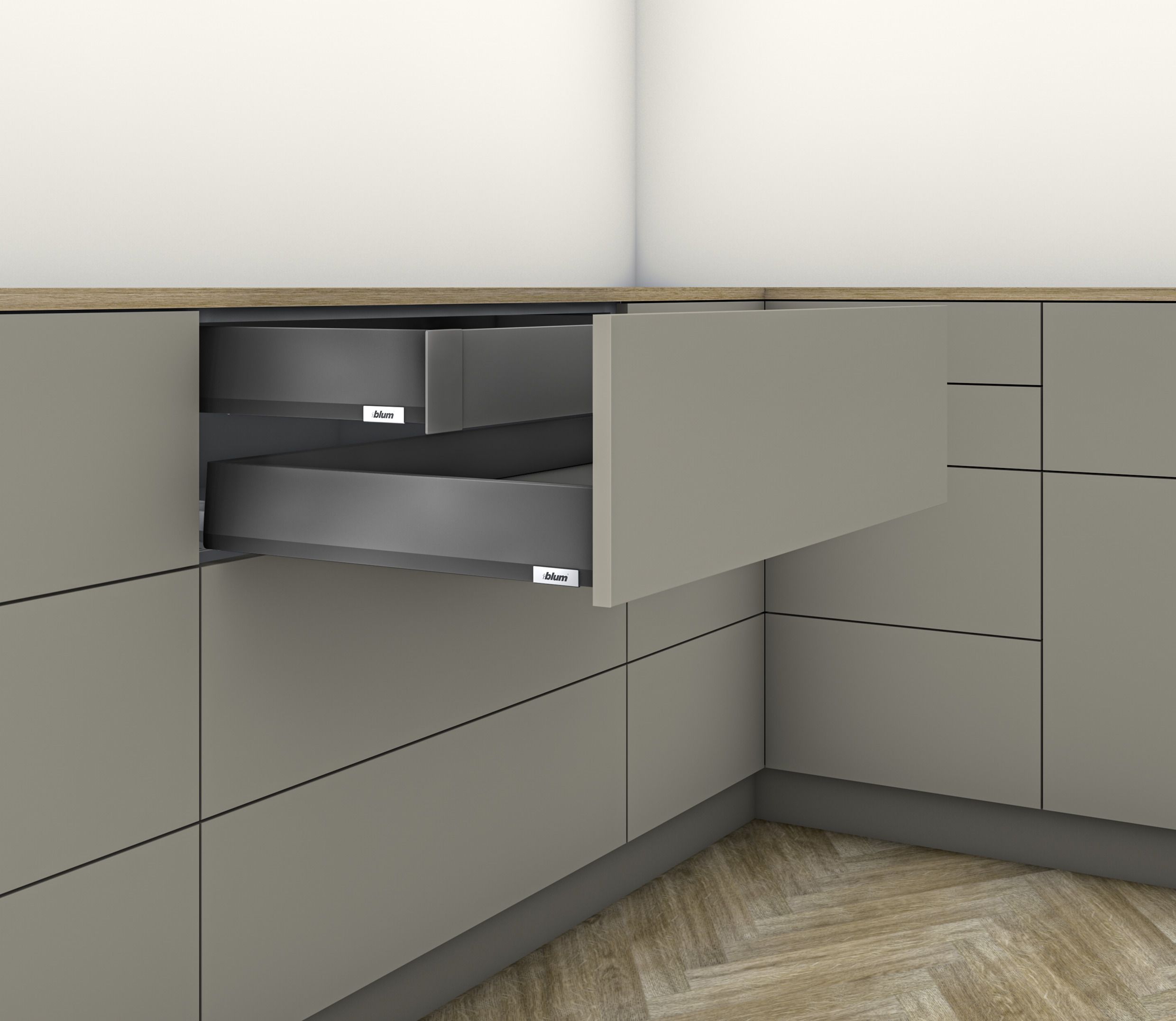 Merivobox binnenlade - Hoogte M (106mm)
