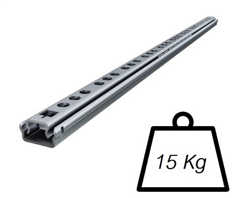 Kogelgeleider Enkelvoudig uittrekbaar 15 Kg