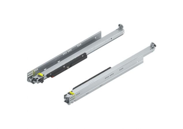 Blum Movento ladegeleider 600mm Tip-on volledig uittrekbaar 70kg per paar