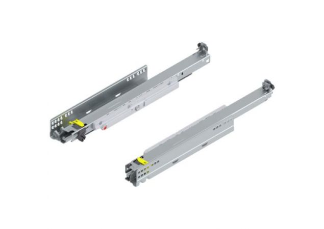 Blum Movento ladegeleider 450mm Tip-on volledig uittrekbaar 40kg per paar