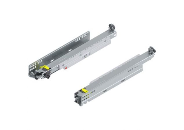 Blum Movento ladegeleider 420mm Tip-on volledig uittrekbaar 40kg per paar