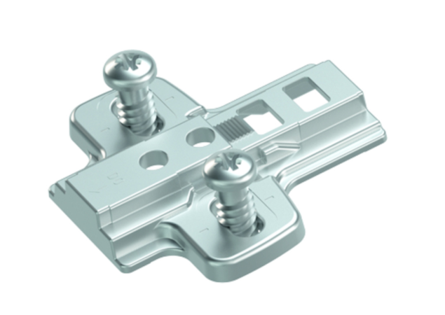  Montageplaat adapter 0mm voor verhoger met schroeven 