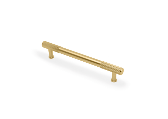 Meubelgreep Reeded 'Washington' - 160mm - PVD Messing mat - AW854R-160-SBPVD