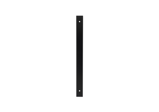 Achterplaat voor Meubelgreep - 224mm - Mat zwart - AWBP224BL