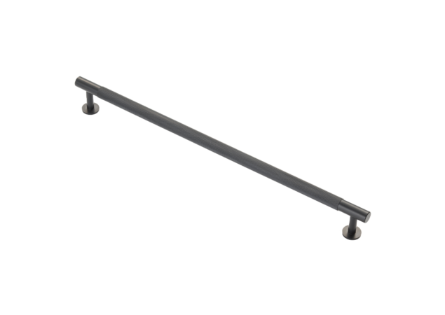 Meubelgreep Knurled - 350x36x320mm - Mat zwart - FTD700HMB