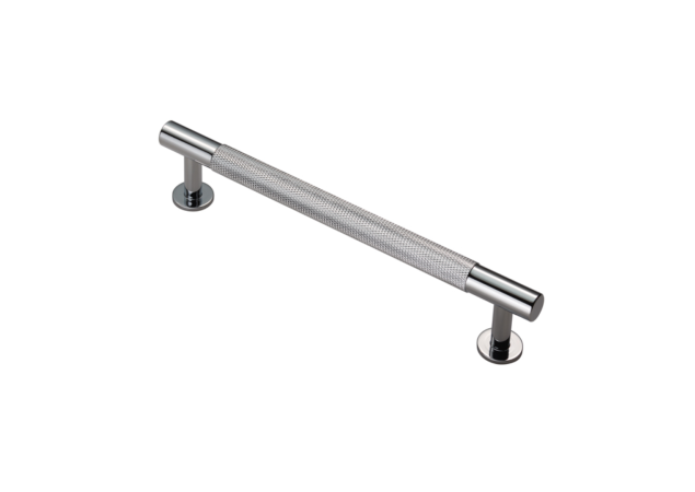 Meubelgreep Knurled - 190x36x160mm - Chroom gepolijst - FTD700CCP
