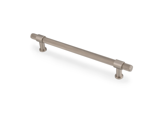 Meubelgreep Knurled 'Kingston' - PVD Mat vernikkeld - 284x44x224mm - AW839-224-SNPVD
