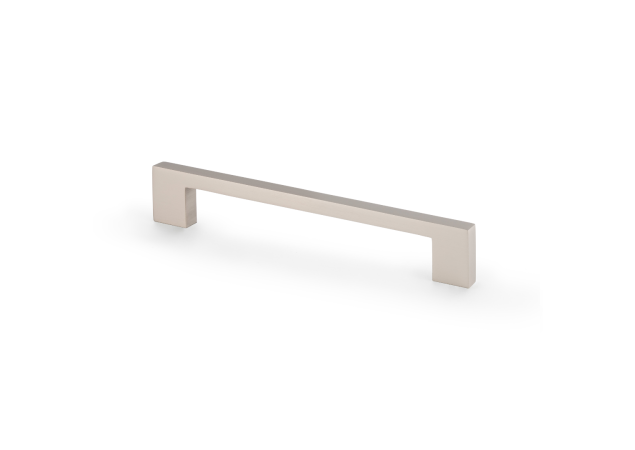 Meubelgreep 'Marco' - Mat vernikkeld - 180x30x160mm - AW837-160-SN