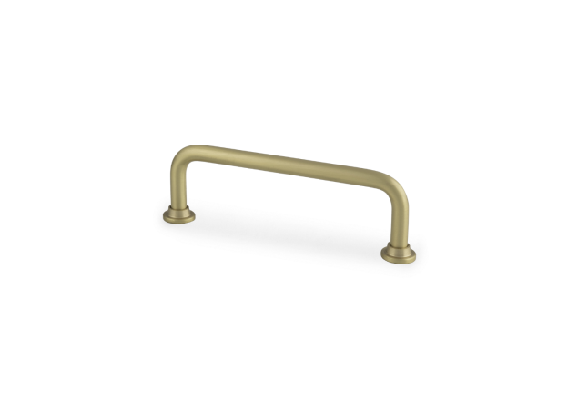 Meubelgreep 'Scandi' - Mat messing - 110x26x96mm - AW811-96-SB