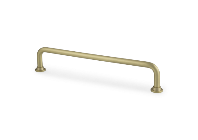 Meubelgreep 'Scandi' - Mat messing - 174x26x160mm - AW811-160-SB