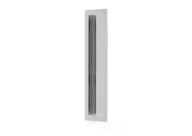 Infreeskomgreep rechthoekig 'Flush' - Chroom gepolijst - 200x45mm - AW911-200-PC