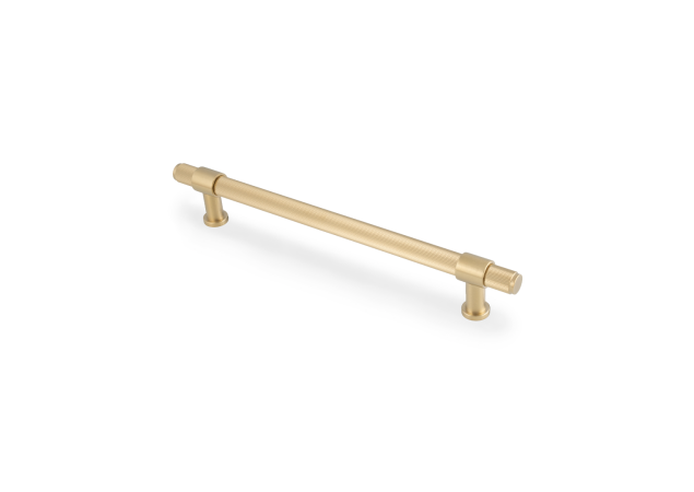 Meubelgreep Reeded 'Kingston' - PVD Mat messing - 284x44x224mm - AW839R-224-SBPVD