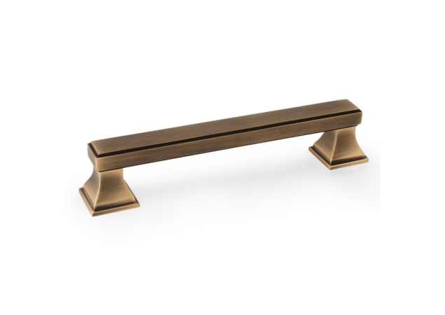 Meubelgreep 'Jesper' - Antiek messing - 152x30x128mm