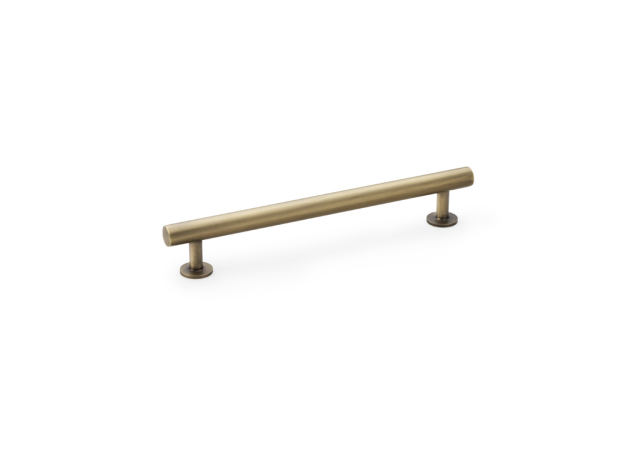 Meubelgreep Plain T-vorm - Antiek messing - 196x33x160mm