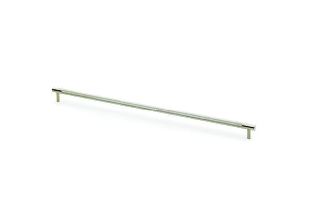 Meubelgreep Knurled 'Brunel' - Mat vernikkeld - 473x33x448mm - AW810-448-SN