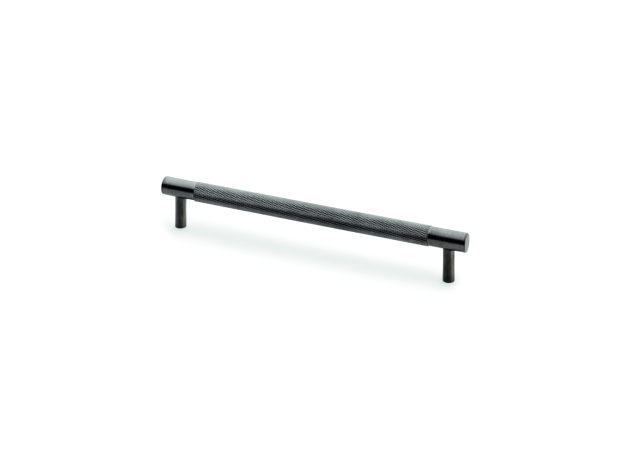 Meubelgreep Knurled 'Brunel' - PVD Antraciet - 217x32x192mm - AW810-192-DBZPVD