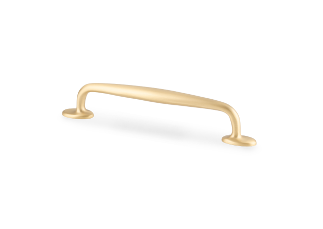 Meubelgreep 'Ashbury' - Mat messing - 200x38x160mm - AW861-160-SB