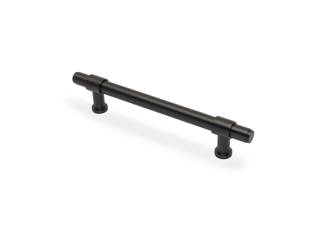 Meubelgreep Plain 'Kingston' - PVD Antraciet - 220x44x160mm - AW839P-160-DBZPVD