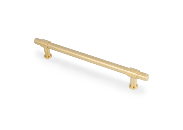 Meubelgreep Plain 'Kingston' - PVD Mat messing - 284x44x224mm - AW839P-224-SBPVD