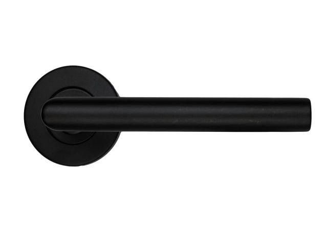 HDD Deurklink PRO I-vorm - Ø19mm - Mat zwart