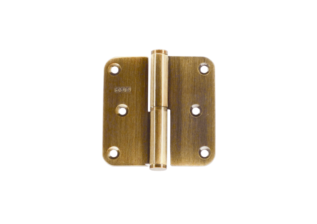 Paumelle HDD 80x80x2.5 brons Rechts