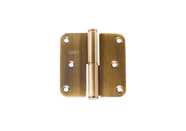 Paumelle HDD 80x80x2.5 brons Links