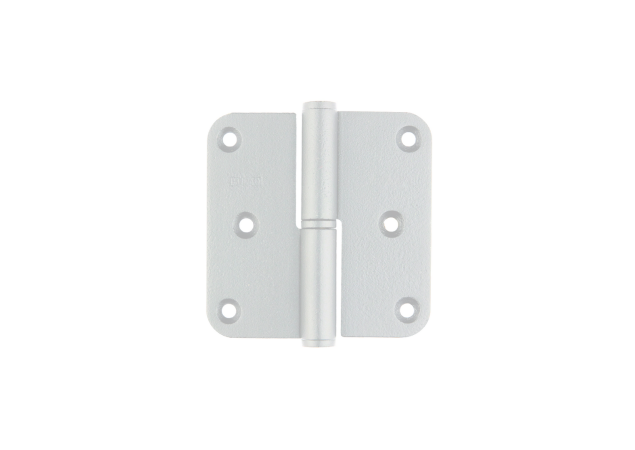 Paumelle HDD 80x80x2.5 mat wit Rechts