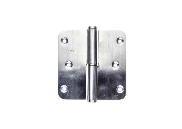 Paumelle HDD 89x89x2.5 rvs geborsteld Links