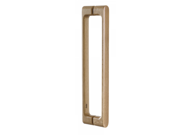 Deurgreep hout - 418x48x384mm - Eiken