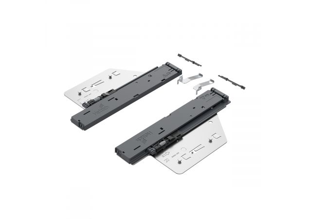 Hettich Push-to-open systeem voor Actro 5D ladegeleiders - 450-750mm - 20-70kg