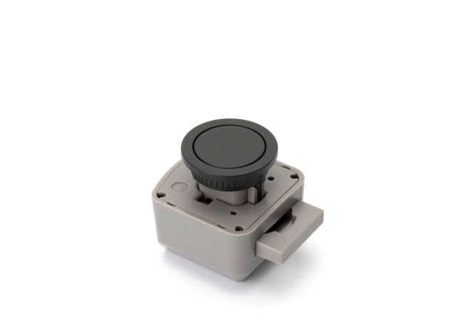 Drukknop-set R-Evolution Rond - Matzwart - Buitenwerks Ø31,8mm - Plaatdikte: 10,5-19,5mm - 56549.0223