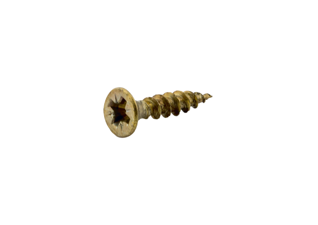 HDD schroef voor paumelle 4x20mm mat brons