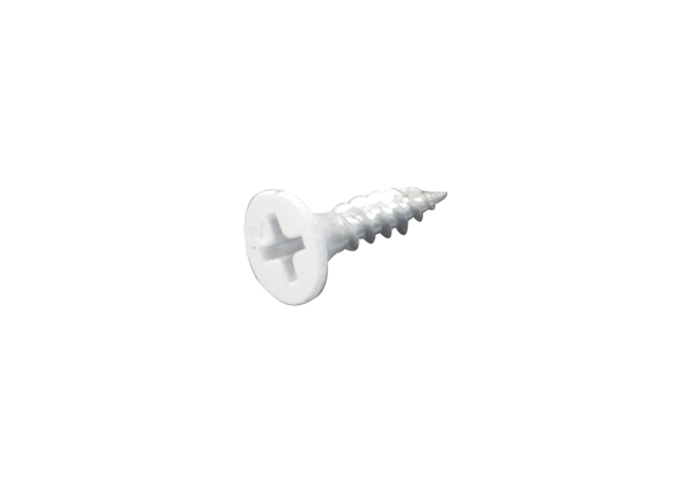 HDD schroef voor paumelle 4x20mm wit