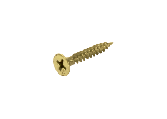 HDD schroef voor paumelle 4x25mm mat koper