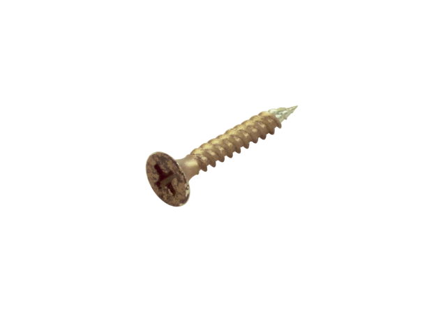 HDD schroef voor paumelle 4x25mm antiek brons