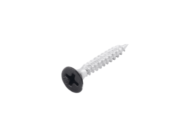 HDD schroef voor paumelle 4x35mm carbon zwart