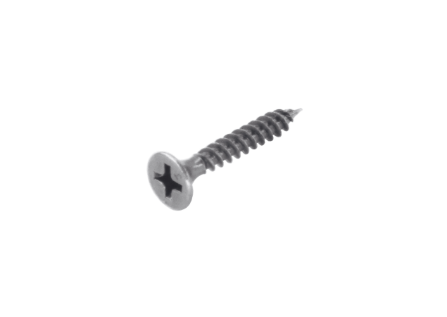 HDD schroef voor paumelle 4x35mm antiek zilver
