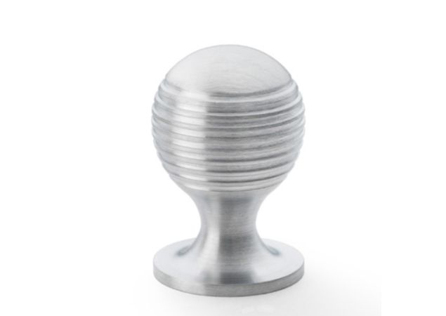 Meubelknop Caesar - Mat chroom - Ø25mm - Hoogte 38mm - AW832-25-SC