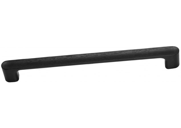 Deurgreep hout - 418x48x384mm - Mat zwart