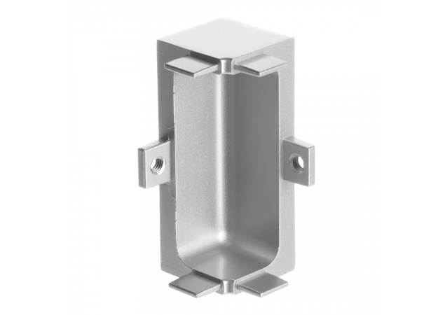 Binnenhoek voor greeplijst C-profiel - Geanodiseerd aluminium