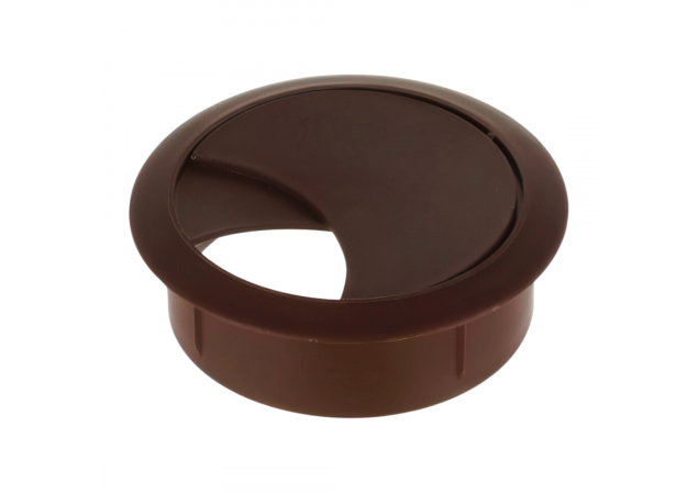 Kabeldoorvoer - Bruin - Boordiameter: ø70mm - Diepte: 20mm - Diameter: ø78mm - Rond