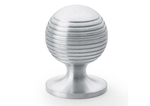 Meubelknop Caesar - Mat chroom - Ø32mm - Hoogte 45mm - AW832-32-SC