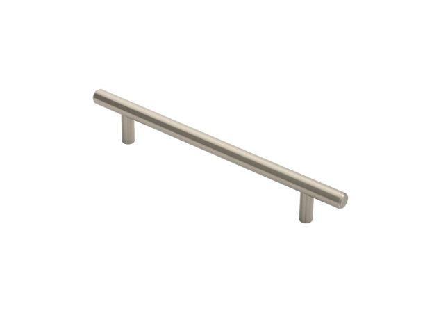 Meubelgreep T-model 220x35x160mm - Mat vernikkeld - FTD445CSN
