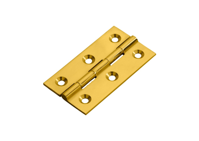 Meubelscharnier - 64x35x2mm - Messing gepolijst - FTD800D