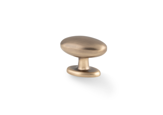 Meubelknop 'Ashbury' - Antiek messing - 26x45mm - AW860-45-AB