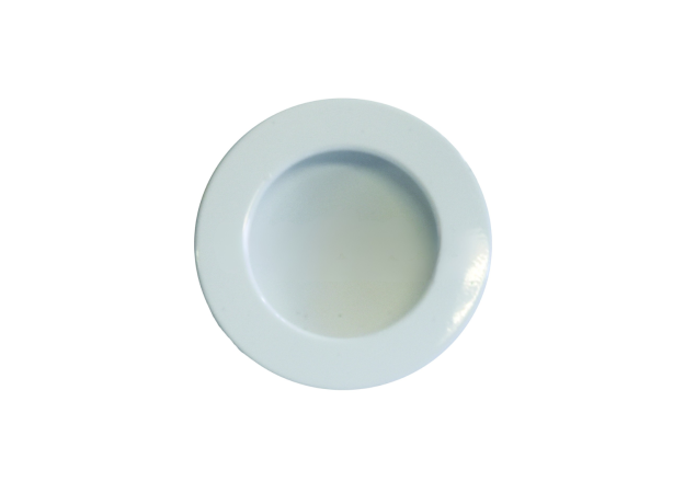 Infreeskomgreep rond - Ø49X45X11mm - Wit