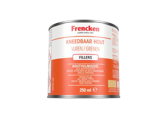 Frencken Kneedbaar Hout - Vuren/Grenen - 250 ml - Bus