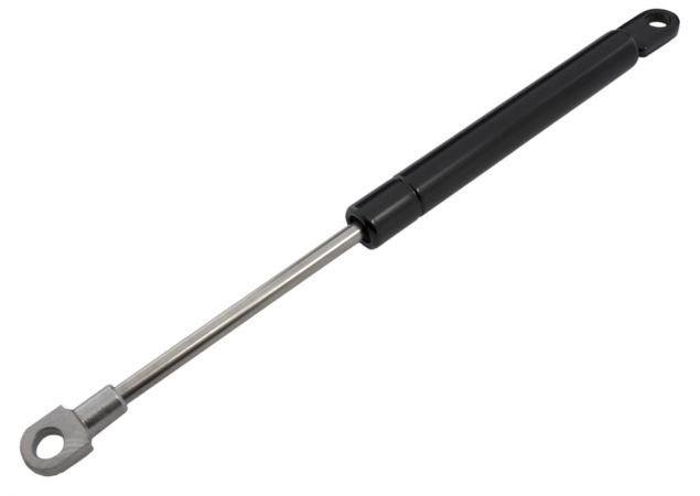 Gasveer Zwart gelakt - 355mm - 110N