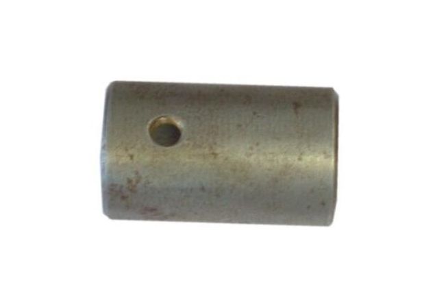 Knevelbus staal 93mm incl. 2 Messing inleg ringen Staal